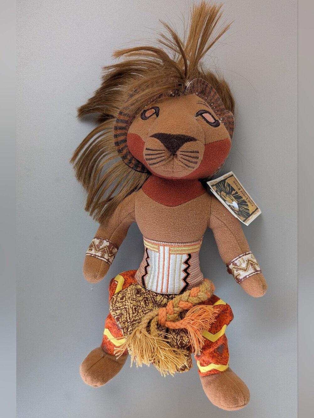 NWT Disney The Lion King Broadway Musical Simba & Nala Plush Toys - Picture 2 of 10